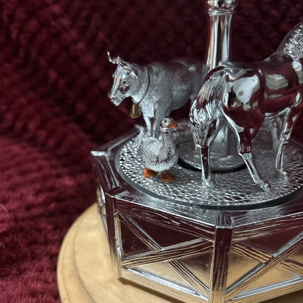 Reed & Barton/Kate Spade Farm Yard Friends Musical Carousel